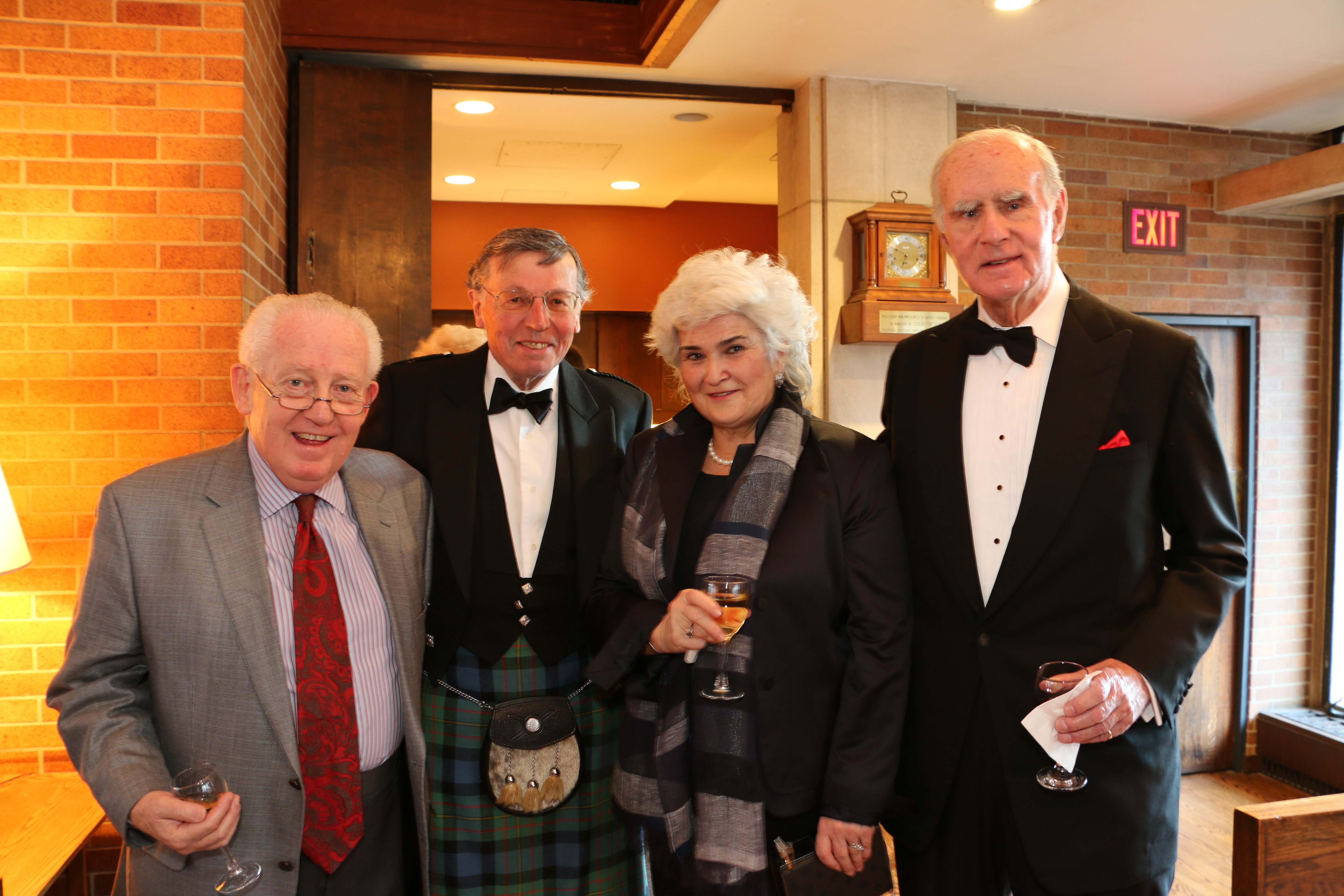 Senator David Smith, The Hon. Roy MacLaren, Chief Justice Heather Forster Smith, The Hon. Hal Jackman