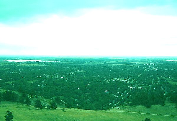 VIEW OF BOULDER