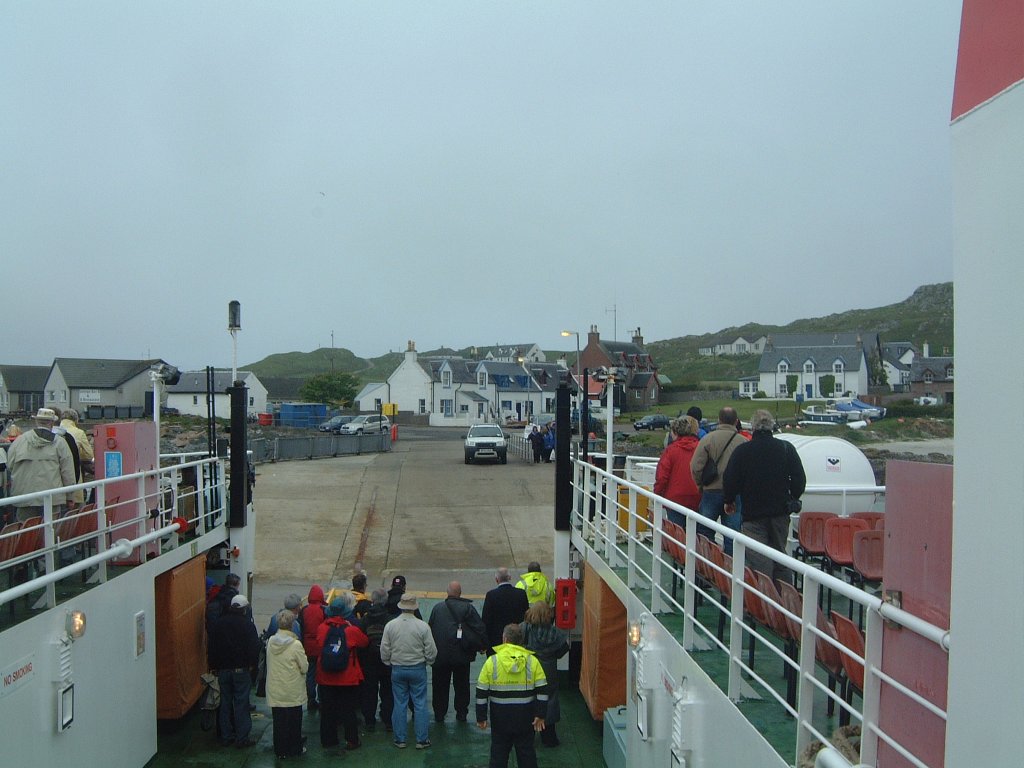 ARRIVAL AT IONA