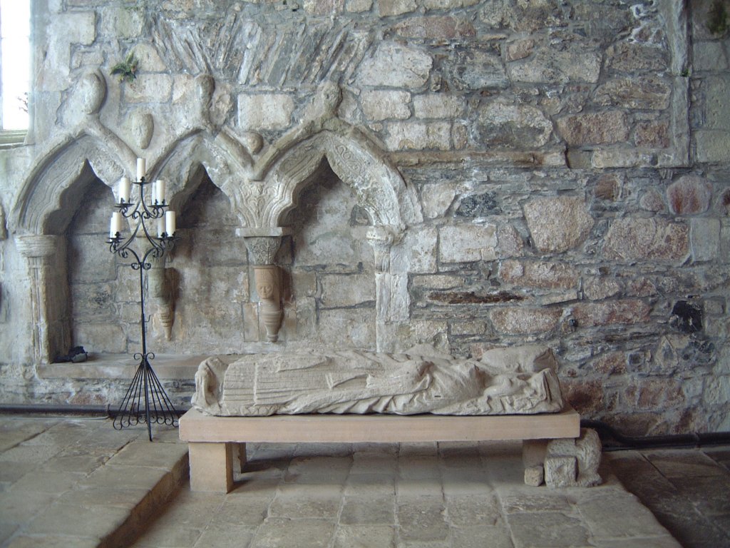WALL IN ABBEY