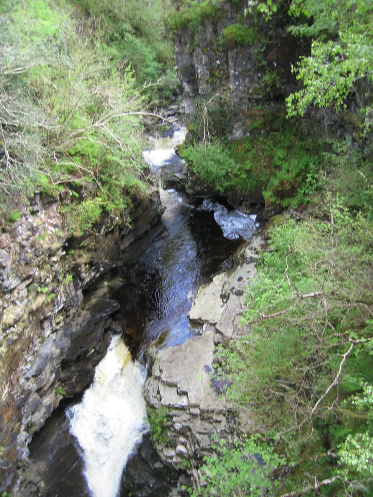DOWNSTREAM OF FALLS