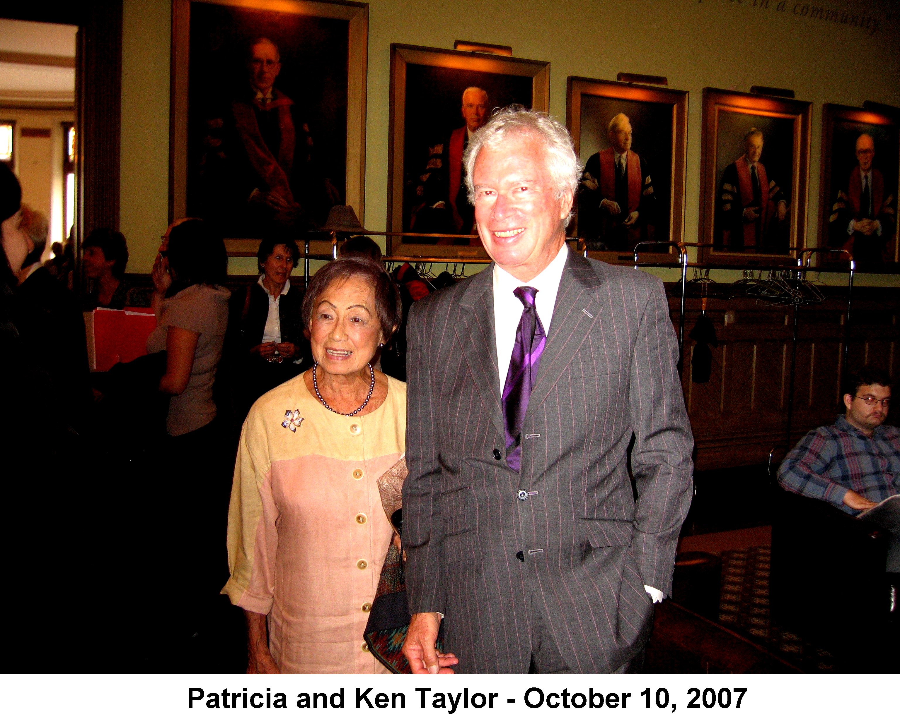 PATRICIA and KEN TAYLOR