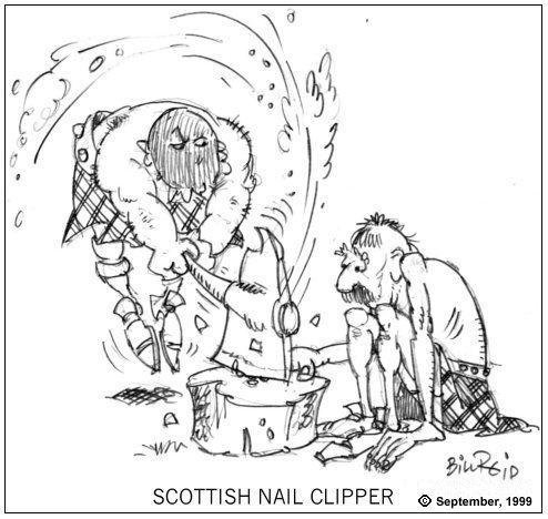 SCOTTISH NAIL CLIPPER