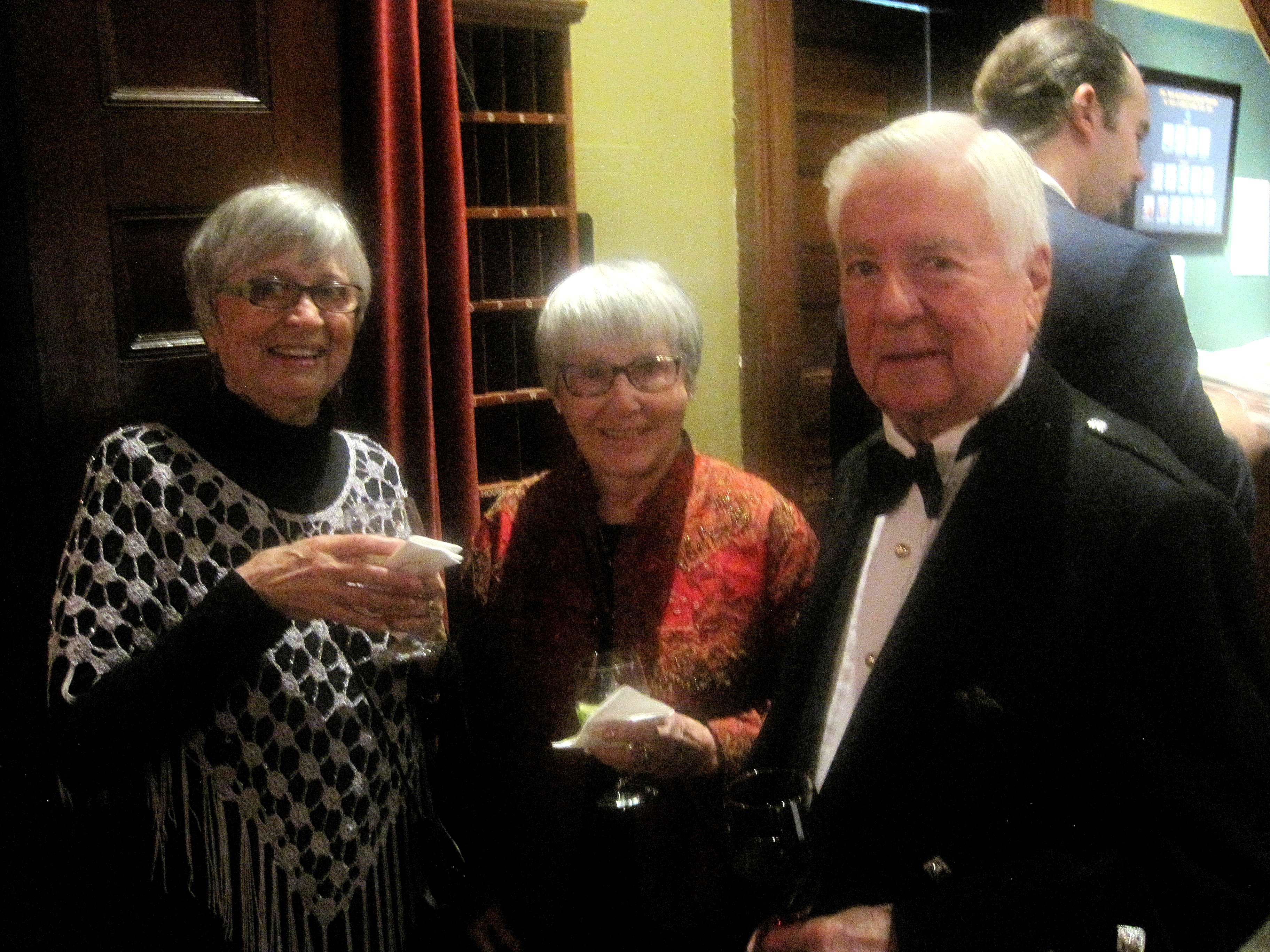 EMILY & BILL DAVIDSON WITH PATRICIA ROSS
