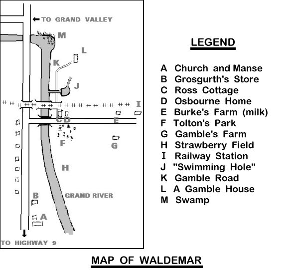 MAP OF WALDEMAR