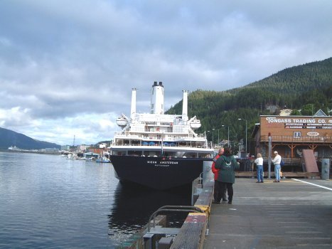 Docked at Ketchikan