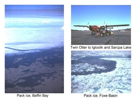 TWIN OTTER AND PACK ICE 1 AND 2