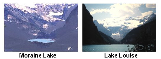 MORAINE LAKE & LAKE LOUISE