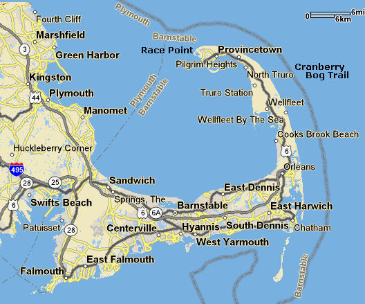 MASSACHUSETTS - PLYMOUTH & CAPE COD