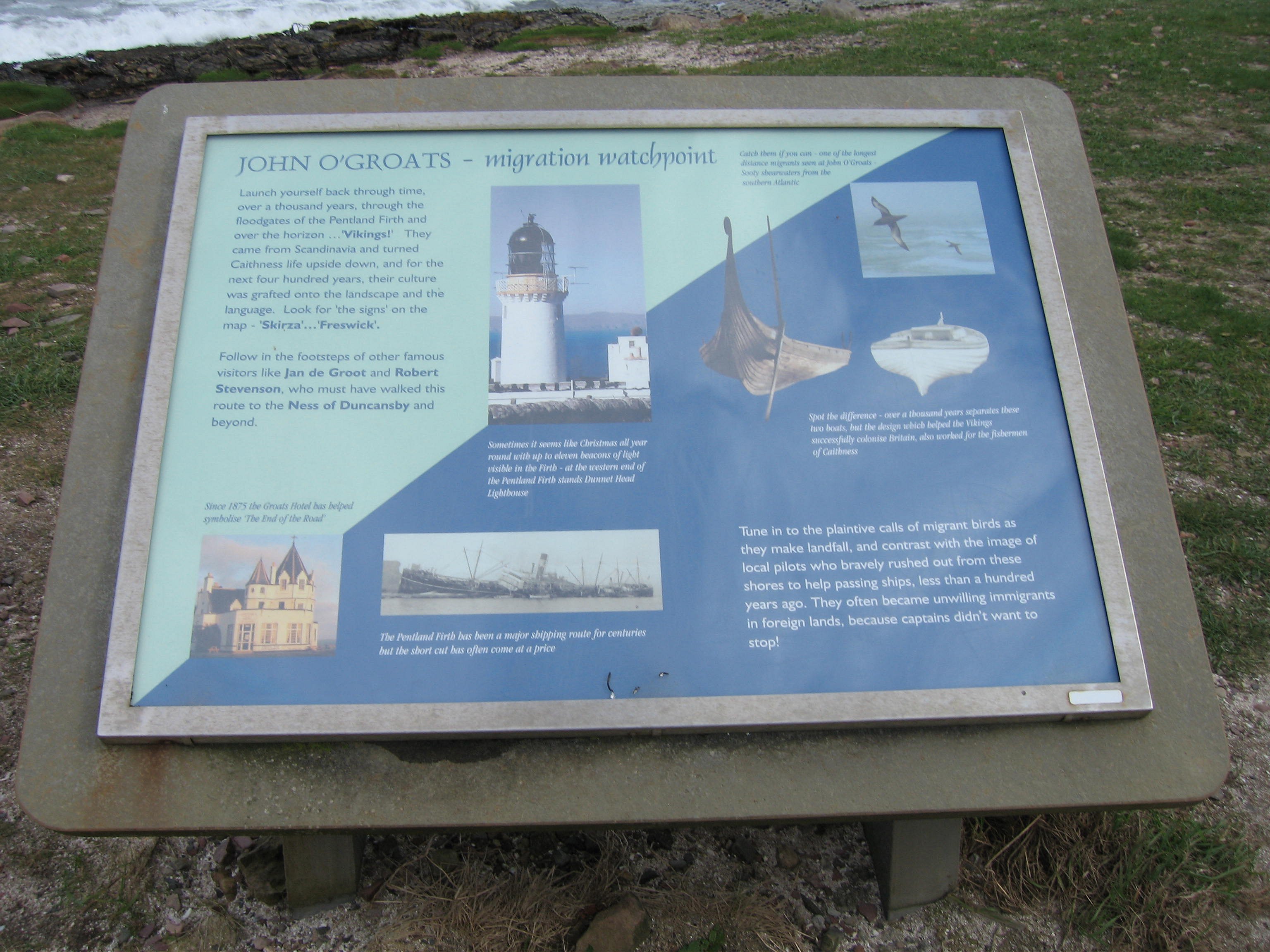 JOHN O'GROATS INFORMATION