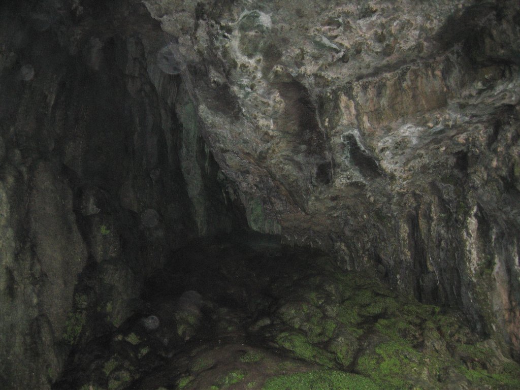 FAR WALL OF FIRST CHAMBER